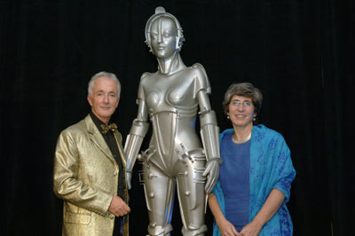 Master of Ceremonies Anthony Daniels, Manuela Veloso & MARIA