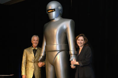 Sherry Turkle, Anthony Daniels & GORT